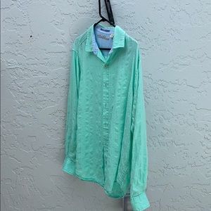 Men’s Caribbean long sleeve casual shirt.